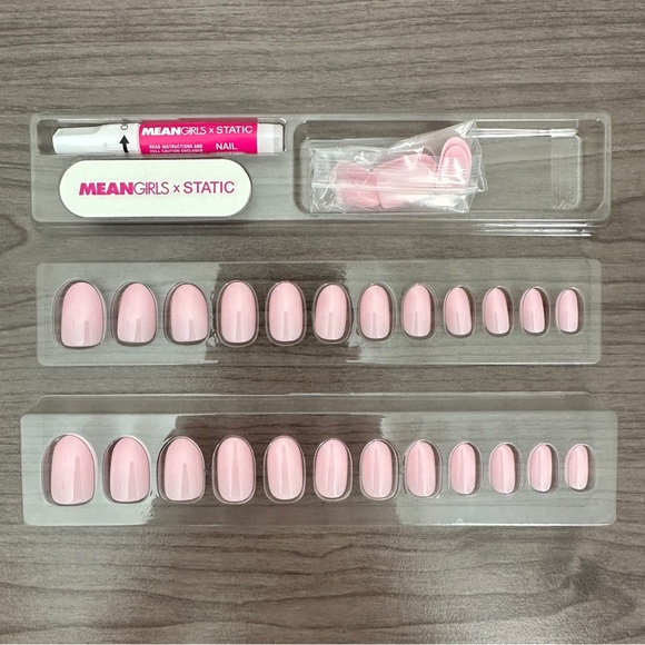 Static Nails Pink Press-On Nails - Picture 2 of 2